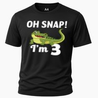 3rd Birthday Oh Snap Im 3 Cooling Performance Crew T-Shirt
