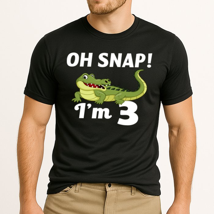 3rd Birthday Oh Snap Im 3 Cooling Performance Crew T-Shirt