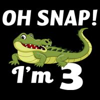 3rd Birthday Oh Snap Im 3 Cooling Performance Crew T-Shirt