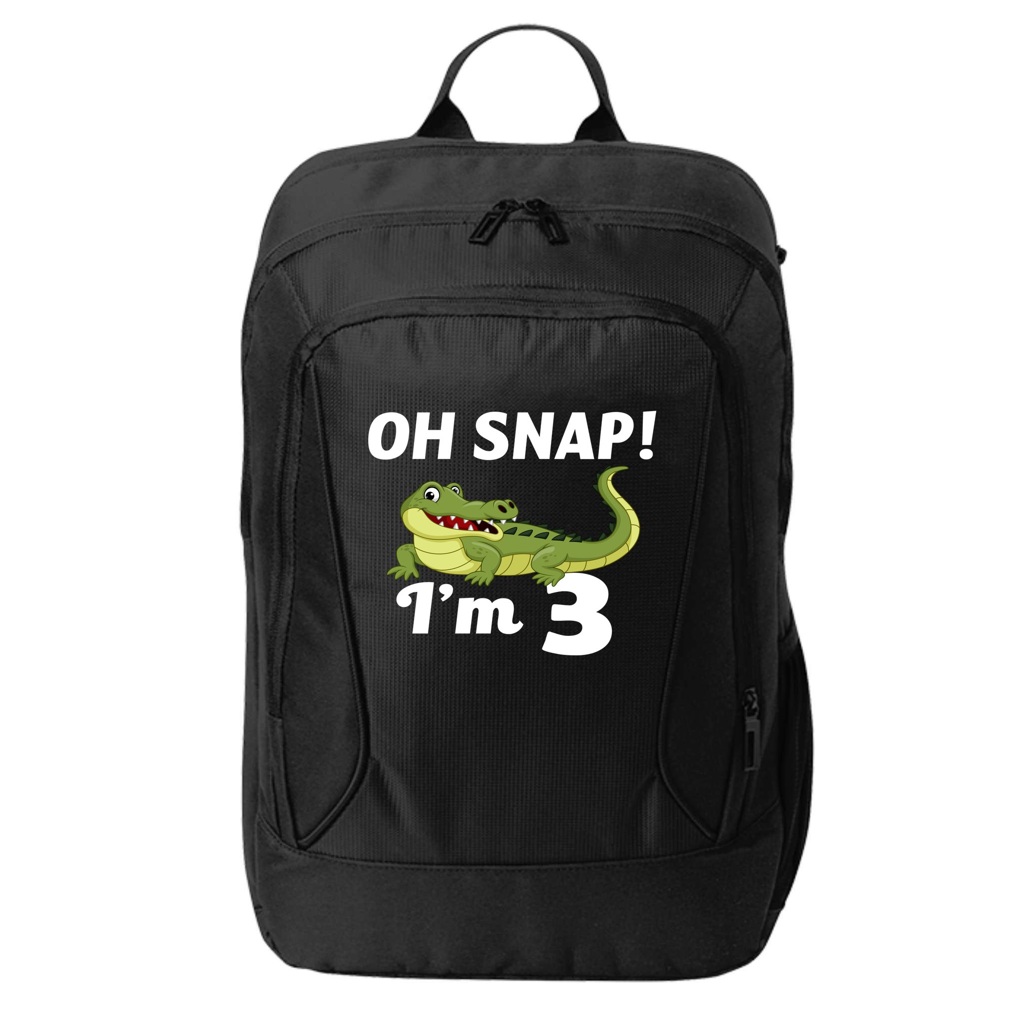3rd Birthday Oh Snap Im 3 City Backpack
