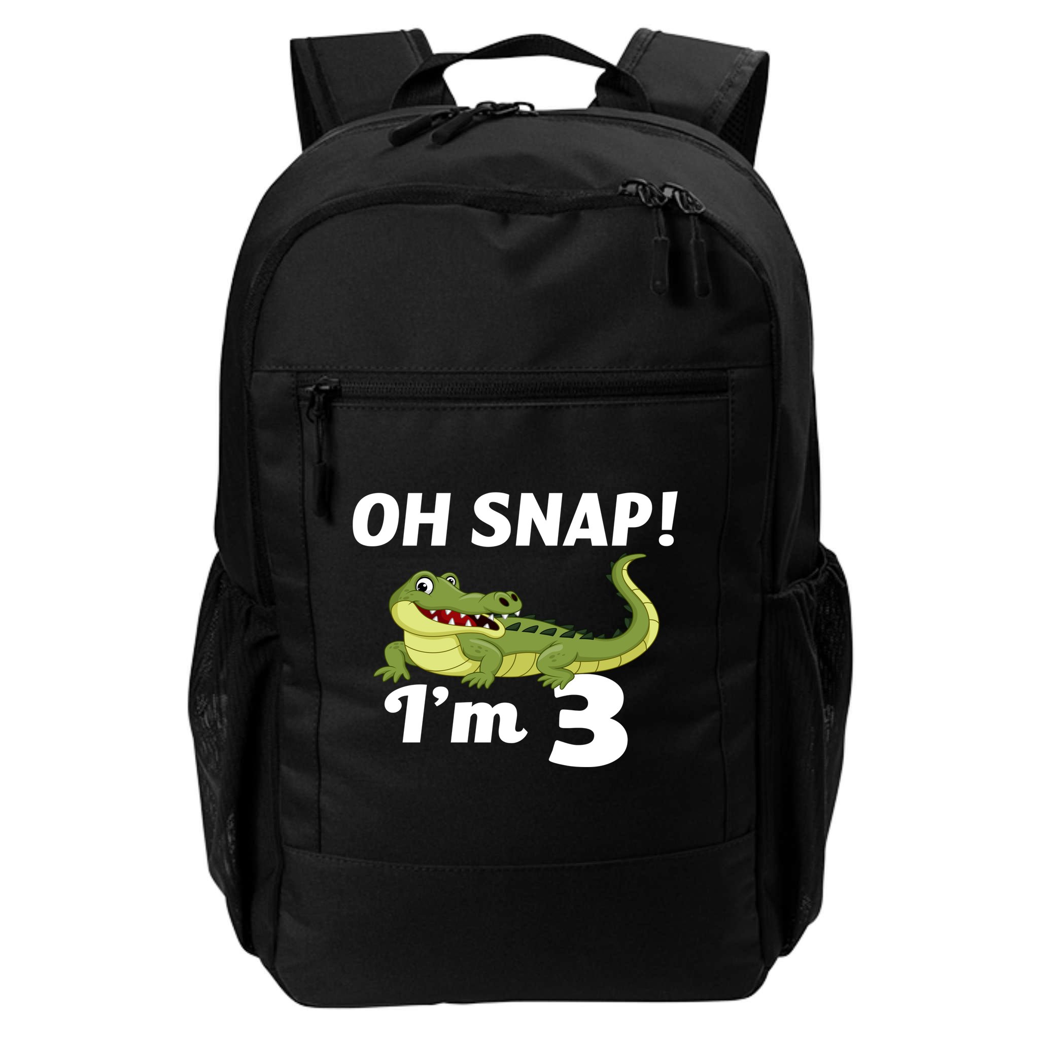 3rd Birthday Oh Snap Im 3 Backpack