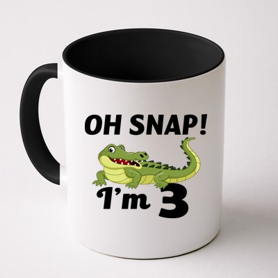 3rd Birthday Oh Snap Im 3 Mug