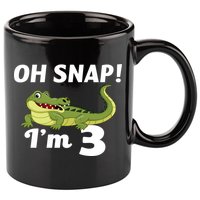 3rd Birthday Oh Snap Im 3 11oz C Handle Ceramic Mug