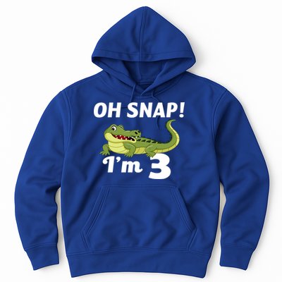 3rd Birthday Oh Snap Im 3 Hoodie