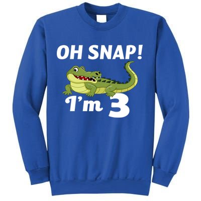 3rd Birthday Oh Snap Im 3 Sweatshirt