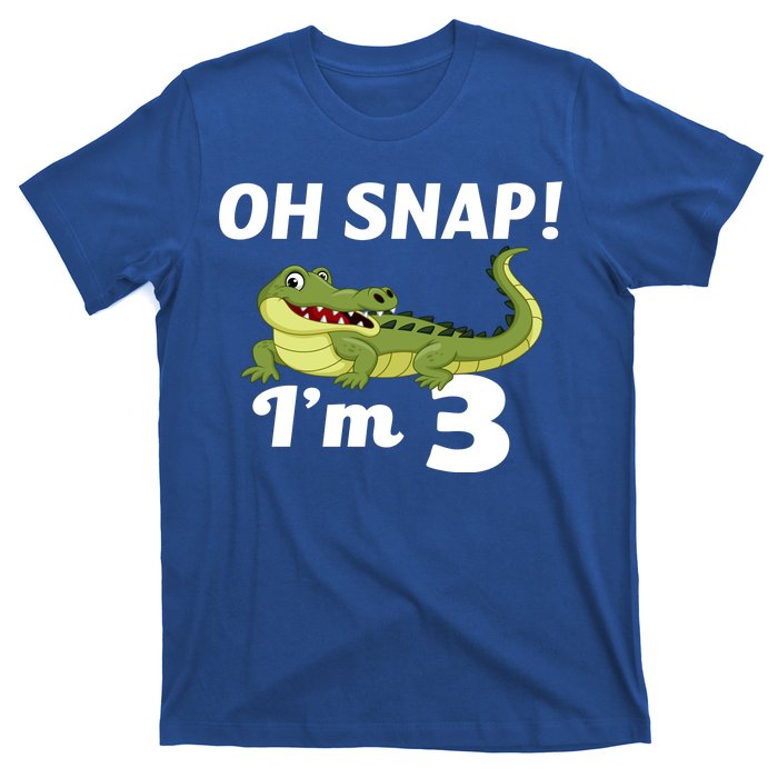 3rd Birthday Oh Snap Im 3 T-Shirt