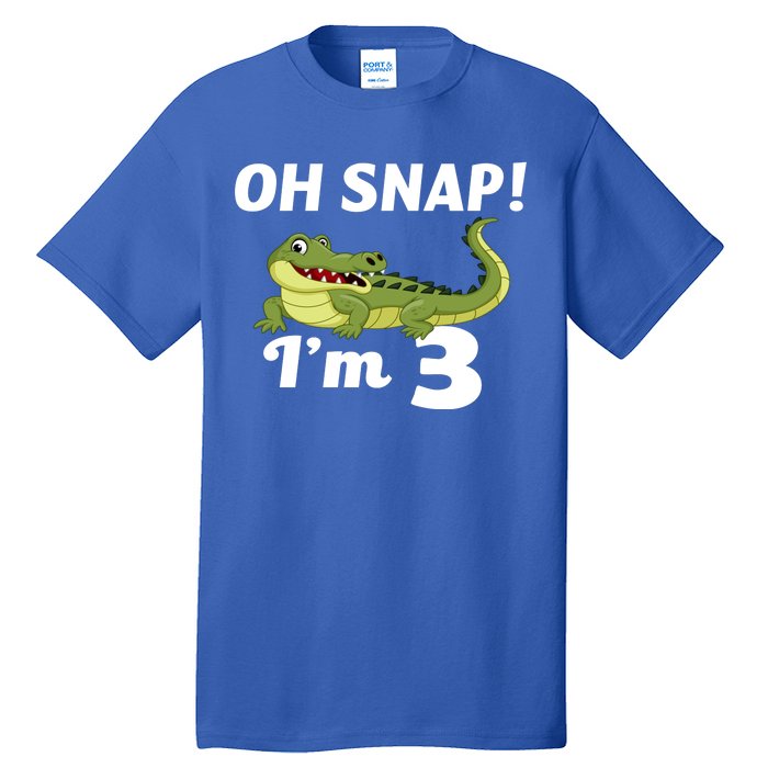 3rd Birthday Oh Snap Im 3 Tall T-Shirt