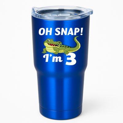 3rd Birthday Oh Snap Im 3 Tumbler