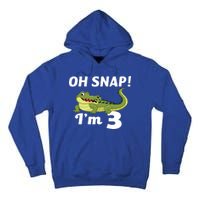 3rd Birthday Oh Snap Im 3 Tall Hoodie