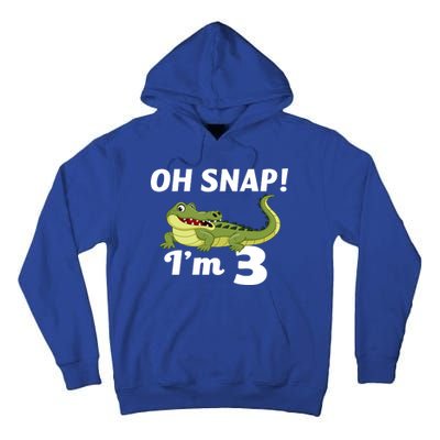 3rd Birthday Oh Snap Im 3 Tall Hoodie