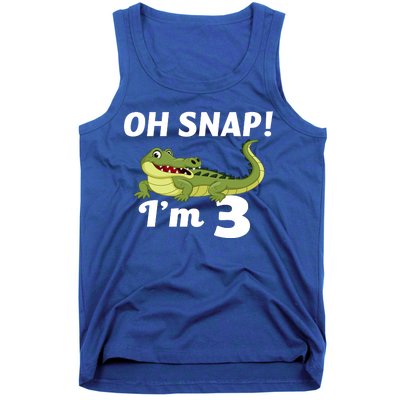 3rd Birthday Oh Snap Im 3 Tank Top