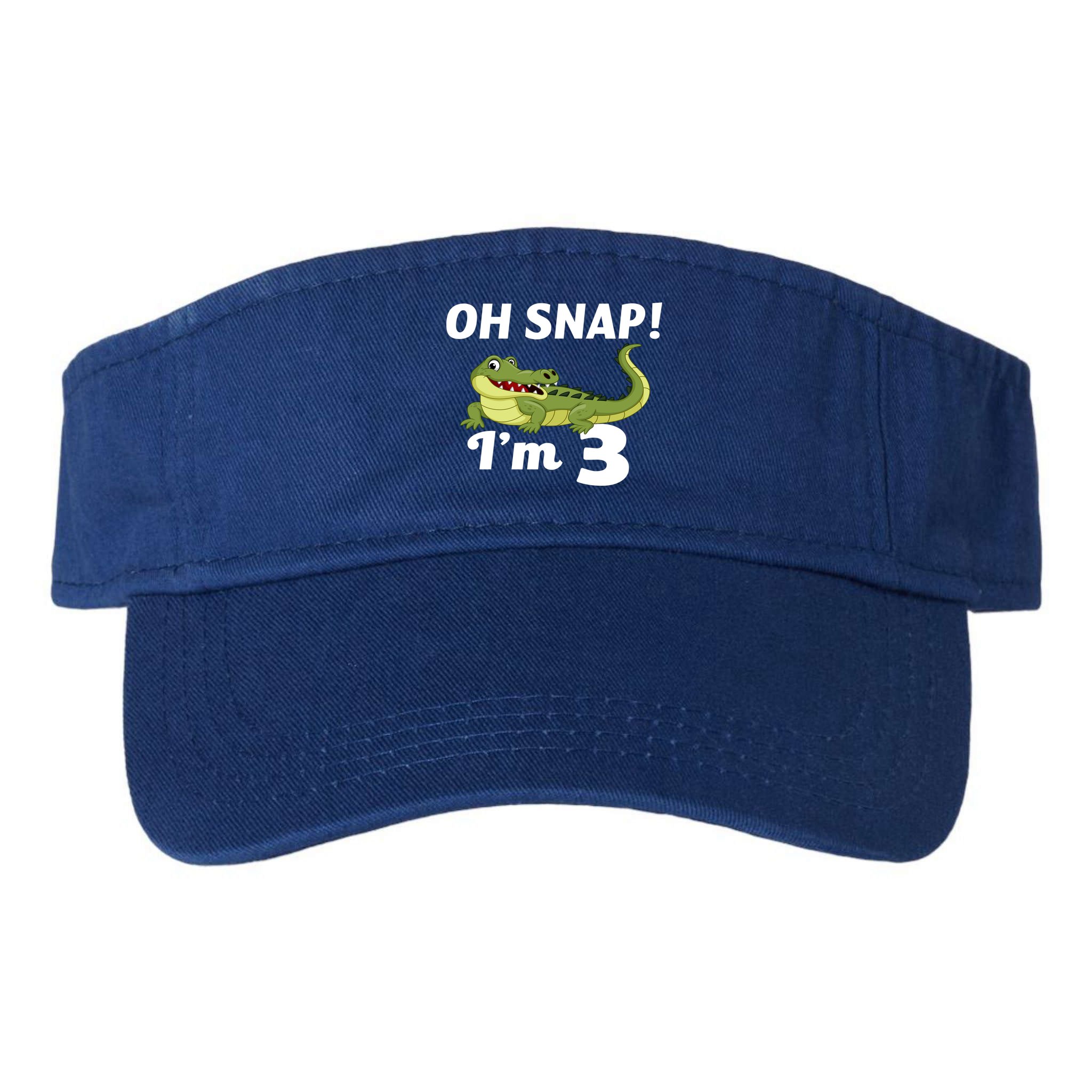3rd Birthday Oh Snap Im 3 Visor