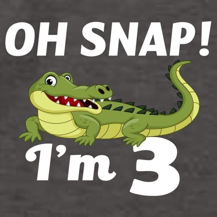 3rd Birthday Oh Snap Im 3 Vector Backpack