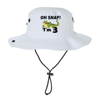 3rd Birthday Oh Snap Im 3 Legacy Cool Fit Booney Bucket Hat