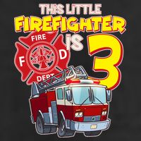 3rd Birthday This Little Firefighter Is Three Tumbler