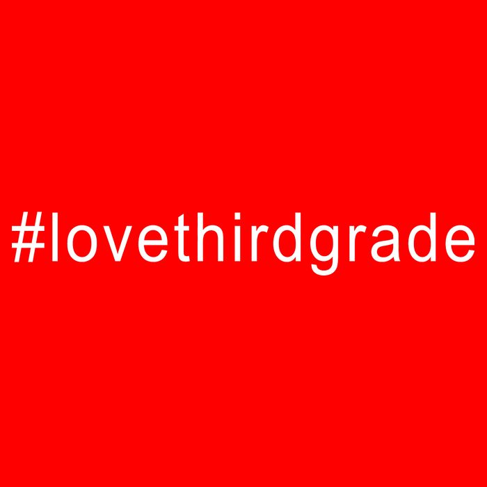 3rd Grade Hashtag Love Third Grade Premium T-Shirt