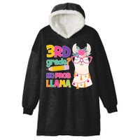 3rd Grade? No Prob Llama Hooded Wearable Blanket
