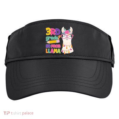3rd Grade? No Prob Llama Adult Drive Performance Visor