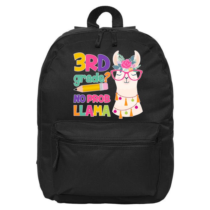 3rd Grade? No Prob Llama 16 in Basic Backpack