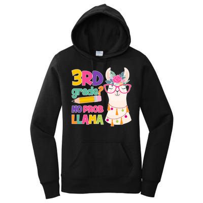 3rd Grade? No Prob Llama Women's Pullover Hoodie