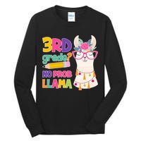 3rd Grade? No Prob Llama Tall Long Sleeve T-Shirt