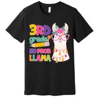 3rd Grade? No Prob Llama Premium T-Shirt