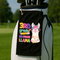 3rd Grade? No Prob Llama Golf Towel