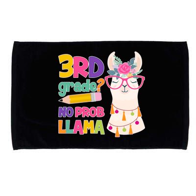 3rd Grade? No Prob Llama Microfiber Hand Towel
