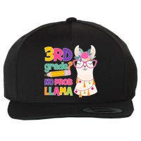 3rd Grade? No Prob Llama Wool Snapback Cap