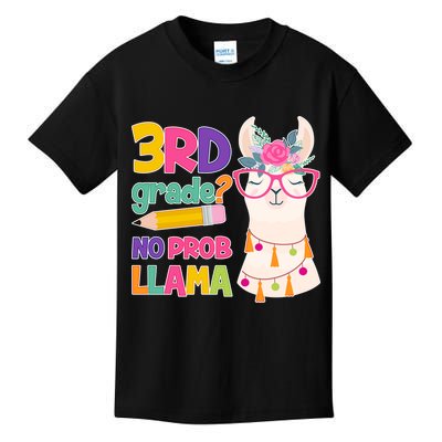 3rd Grade? No Prob Llama Kids T-Shirt