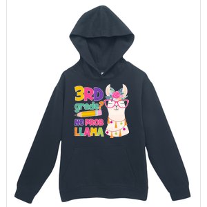 3rd Grade? No Prob Llama Urban Pullover Hoodie