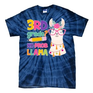 3rd Grade? No Prob Llama Tie-Dye T-Shirt