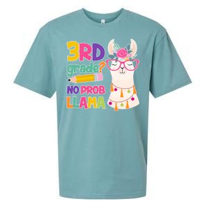 3rd Grade? No Prob Llama Sueded Cloud Jersey T-Shirt