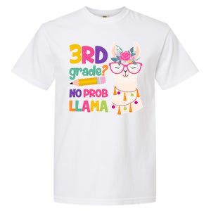 3rd Grade? No Prob Llama Garment-Dyed Heavyweight T-Shirt