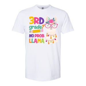 3rd Grade? No Prob Llama Softstyle CVC T-Shirt