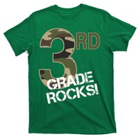 3rd Grade Rocks Camo T-Shirt