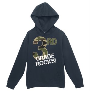 3rd Grade Rocks Camo Urban Pullover Hoodie