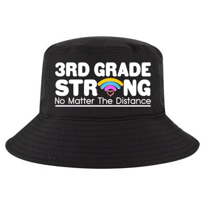 3rd Grade Strong No Matter The Distance Cool Comfort Performance Bucket Hat