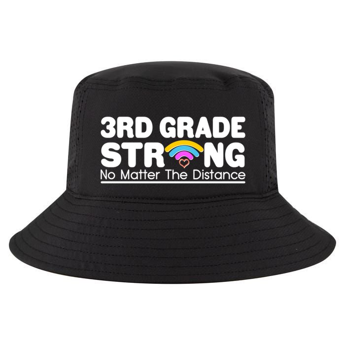 3rd Grade Strong No Matter The Distance Cool Comfort Performance Bucket Hat
