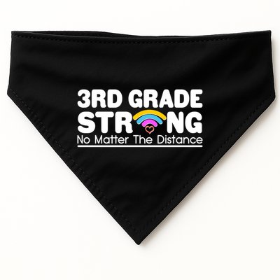 3rd Grade Strong No Matter The Distance USA-Made Doggie Bandana