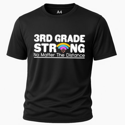 3rd Grade Strong No Matter The Distance Performance Shirt