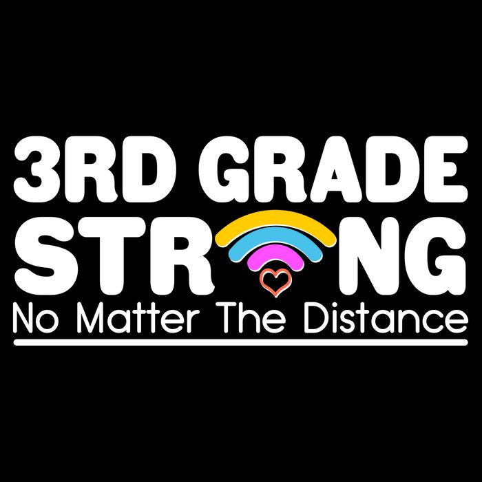 3rd Grade Strong No Matter The Distance Magnet