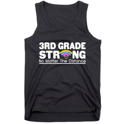 3rd Grade Strong No Matter The Distance Tank Top