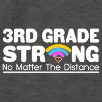 3rd Grade Strong No Matter The Distance Vector Backpack