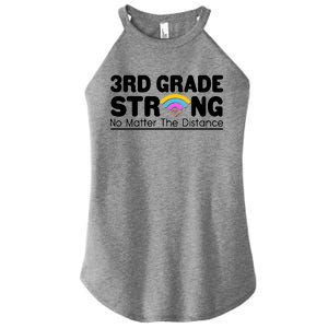 3rd Grade Strong No Matter The Distance Women's Perfect Tri Rocker Tank