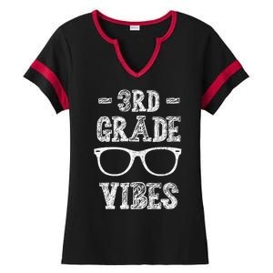 3rd Grade Vibes Ladies Halftime Notch Neck Tee