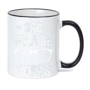 3rd Grade Vibes 11oz Black Color Changing Mug