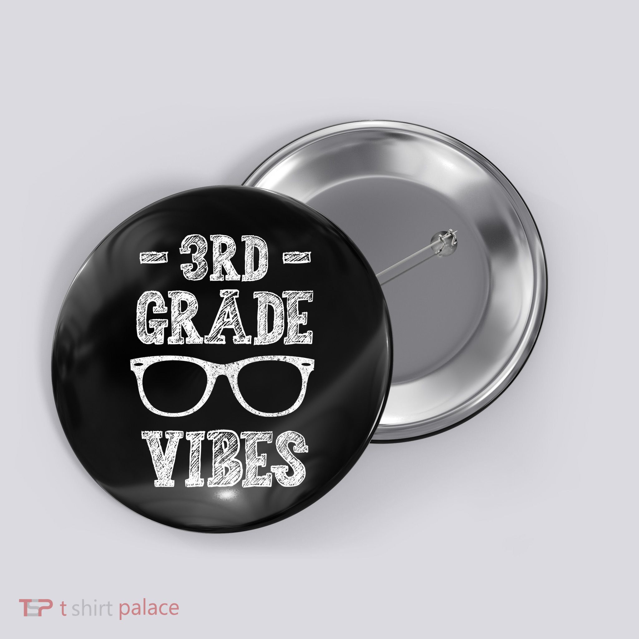 3rd Grade Vibes Button