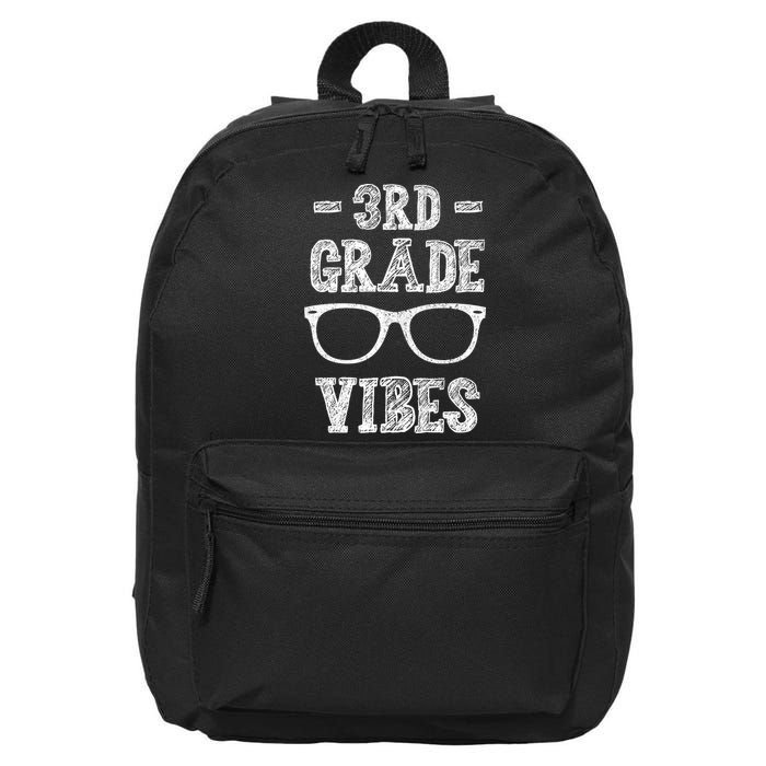 3rd Grade Vibes 16 in Basic Backpack