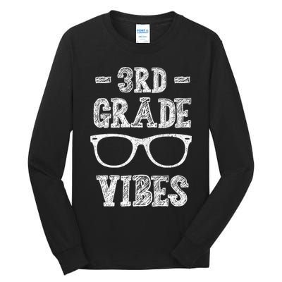 3rd Grade Vibes Tall Long Sleeve T-Shirt